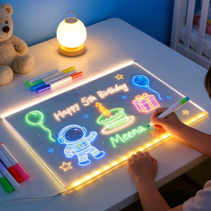 LED Acrylic Note Board 7 Colors